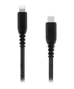 T'NB TNB XTREMWORK USB-C/Lightning Cable 1.5m Black/Grey