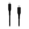 T'NB TNB XTREMWORK 1.5m USB Lightning Cable Black/Grey