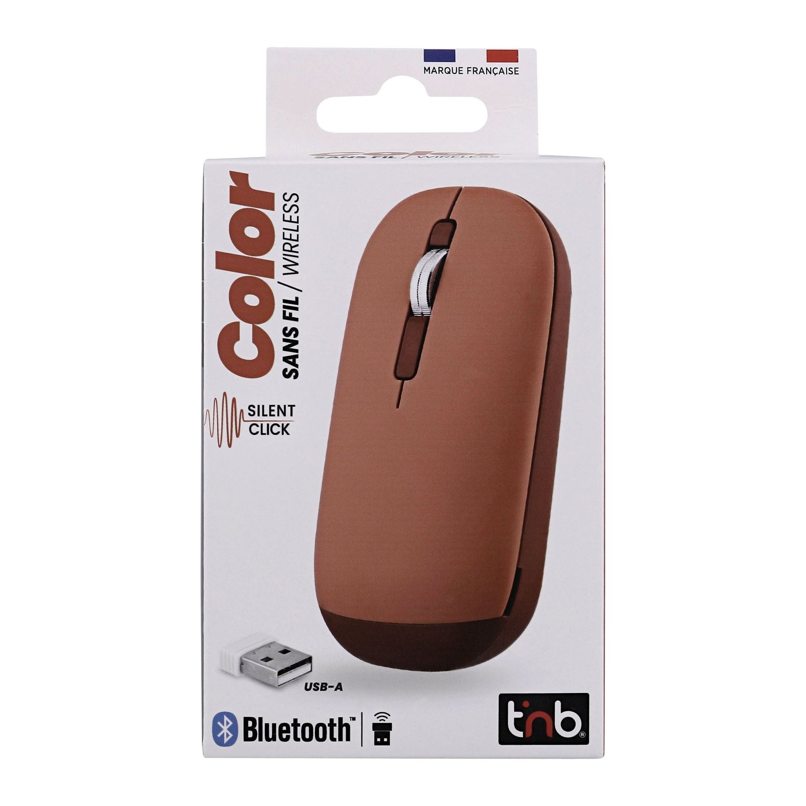 T'NB TNB COLOR - Souris sans fil double mode de connexion - rouge – Image 2