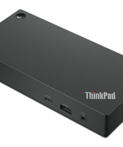 LENOVO ThinkPad Universal USB-C Dock - Station d accueil - USB-C - HDMI 2 x DP - GigE - 90 Watt - ThinkRed
