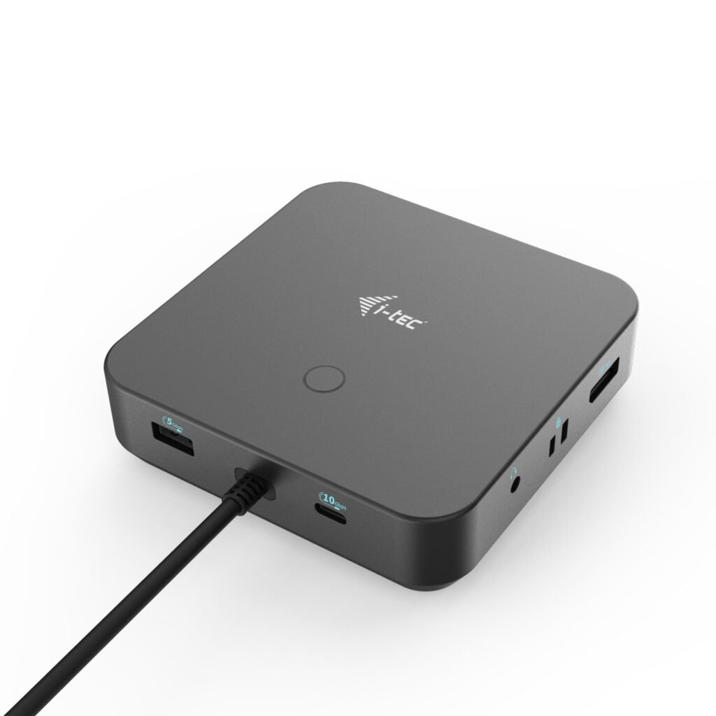 I-TEC USB-C HDMI Dual DP Docking Station with Power Delivery 100 W + i-tec Universal Charger 112 W – Image 3