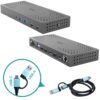 I-TEC USB 3.0 USB-C Thunderbolt 3x 4K Docking Station Gen 2 + Power Delivery 100W