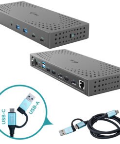I-TEC USB 3.0 USB-C Thunderbolt 3x 4K Docking Station Gen 2 + Power Delivery 100W