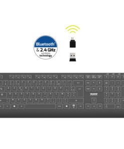 PORT DESIGNS Keyboard Wireless - Luminated Rechargeable (FR) – Image 4