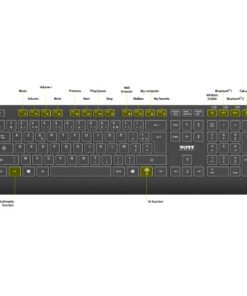 PORT DESIGNS Keyboard Wireless - Luminated Rechargeable (FR) – Image 5