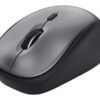 TRUST Souris sans fil compacte YVI+ Multi-connexion Bluetooth + 24 Ghz - Noire