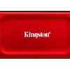 KINGSTON XS1000R 2To SSD Pocket-Sized USB 3.2 Gen 2 External Solid State Drive Red