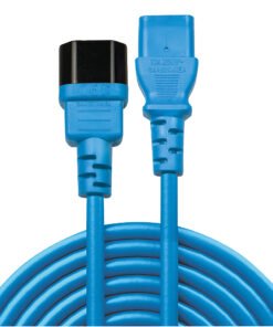 Alternative view of LINDY 1m IEC Extension Lead Blue