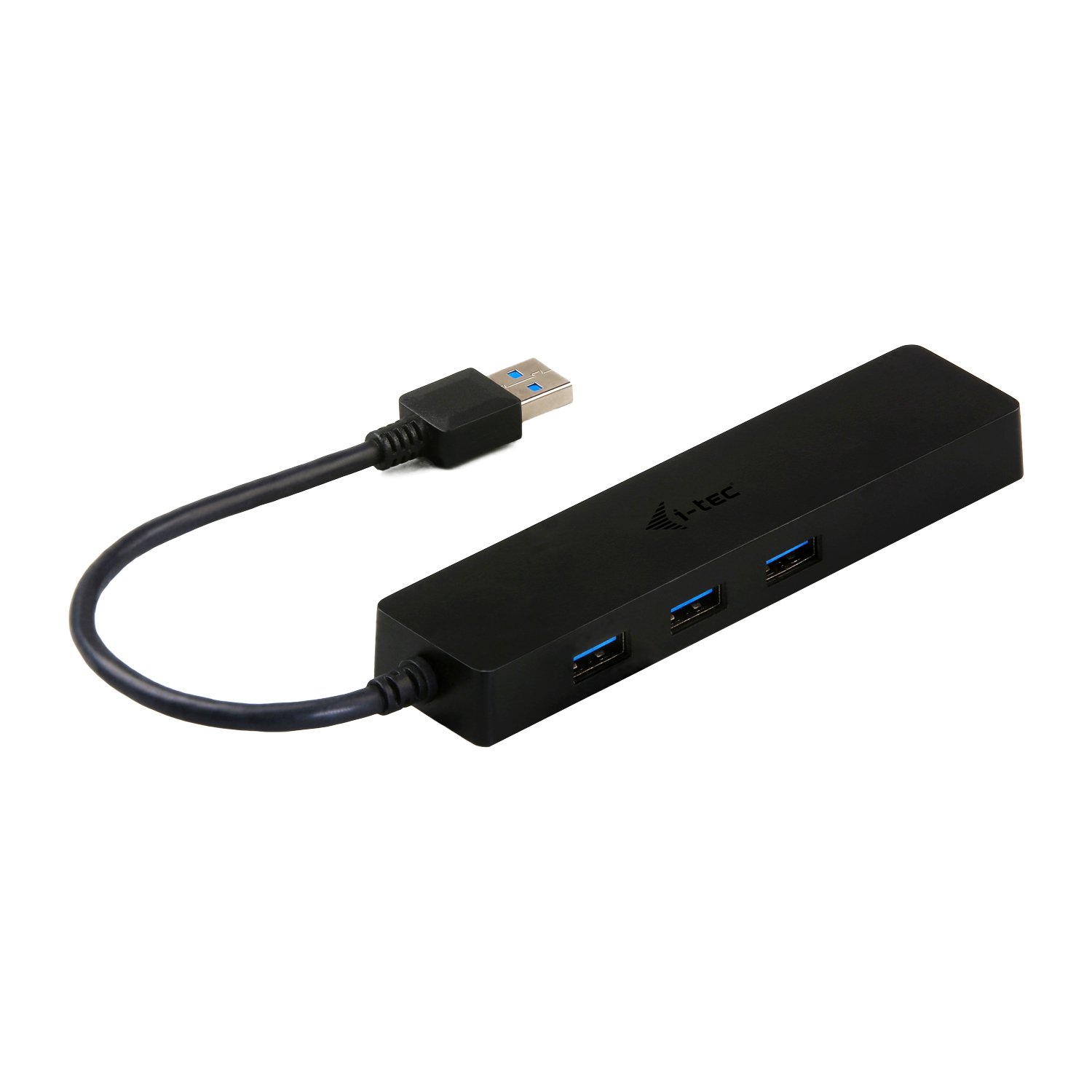 I-TEC USB 3.0 Slim HUB 3 Port with Gigabit Ethernet Adapter ideal for Notebook Ultrabook Tablet PC support Win und Mac OS – Image 2