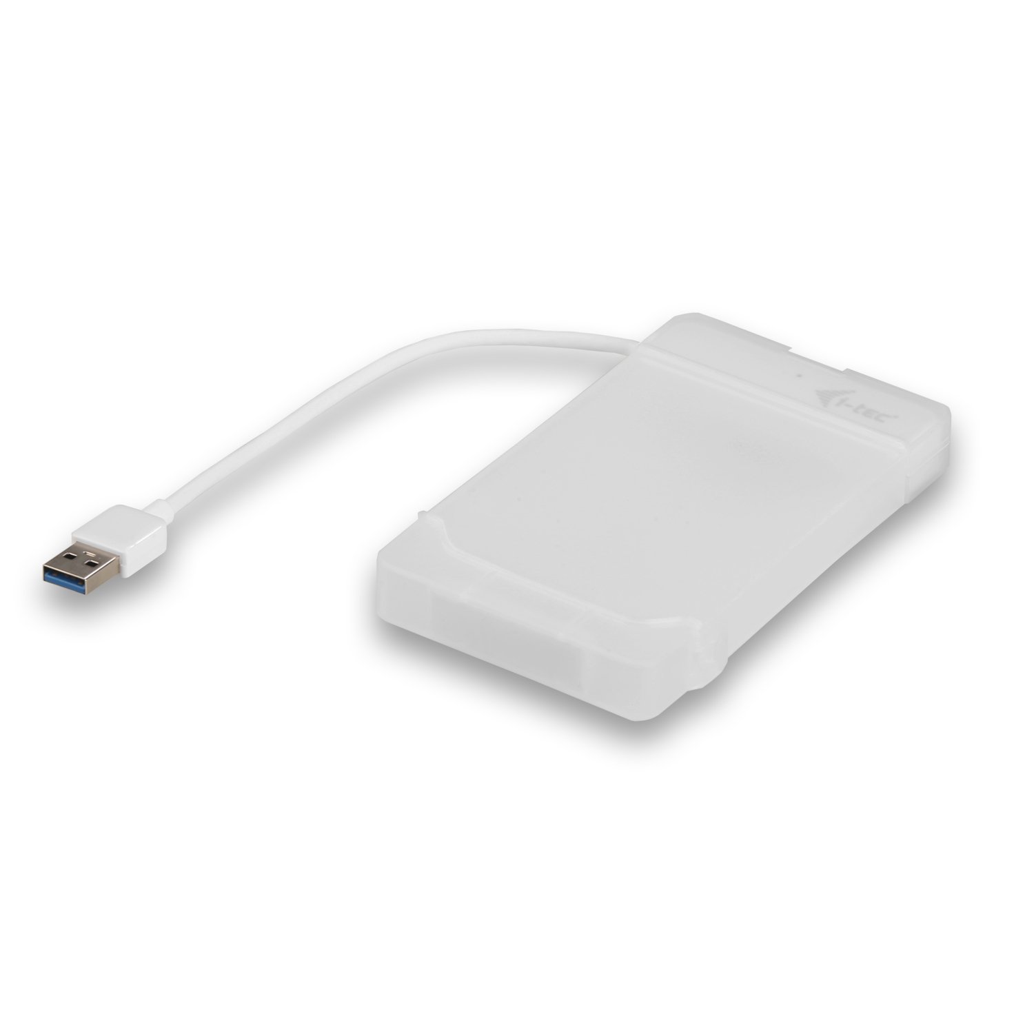 I-TEC USB 3.0 Advance MySafe Easy Enclosure 6.4cm 2.5p External Enclosure for SATA HDD itegrated cable white – Image 3
