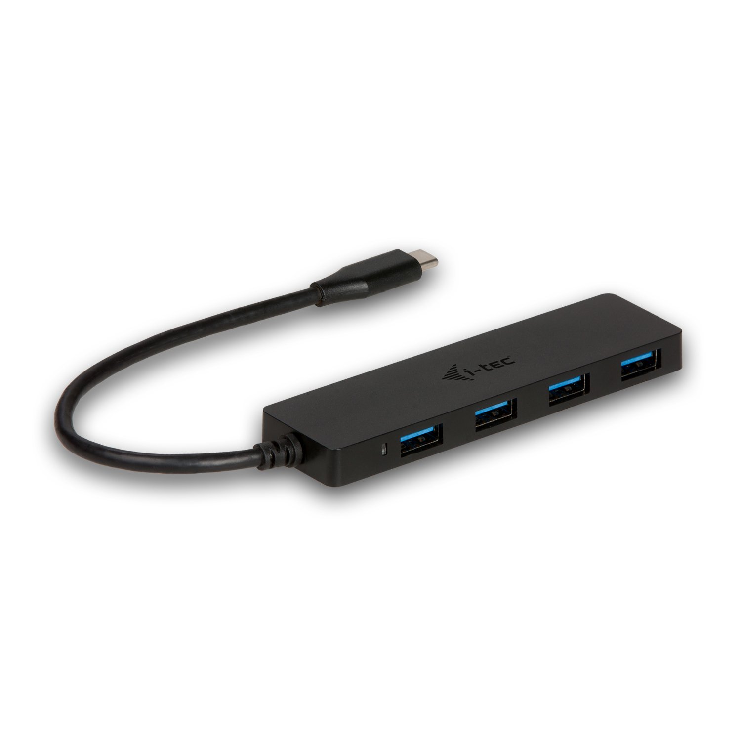 I-TEC USB C Slim Passive HUB 4 Port without power adapter for Notebook Tablet PC supports Win Mac OS compatible with Thunderbolt – Image 2