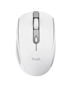TRUST Souris sans fil OZAA Compact multi-connexion - Blanche – Image 3