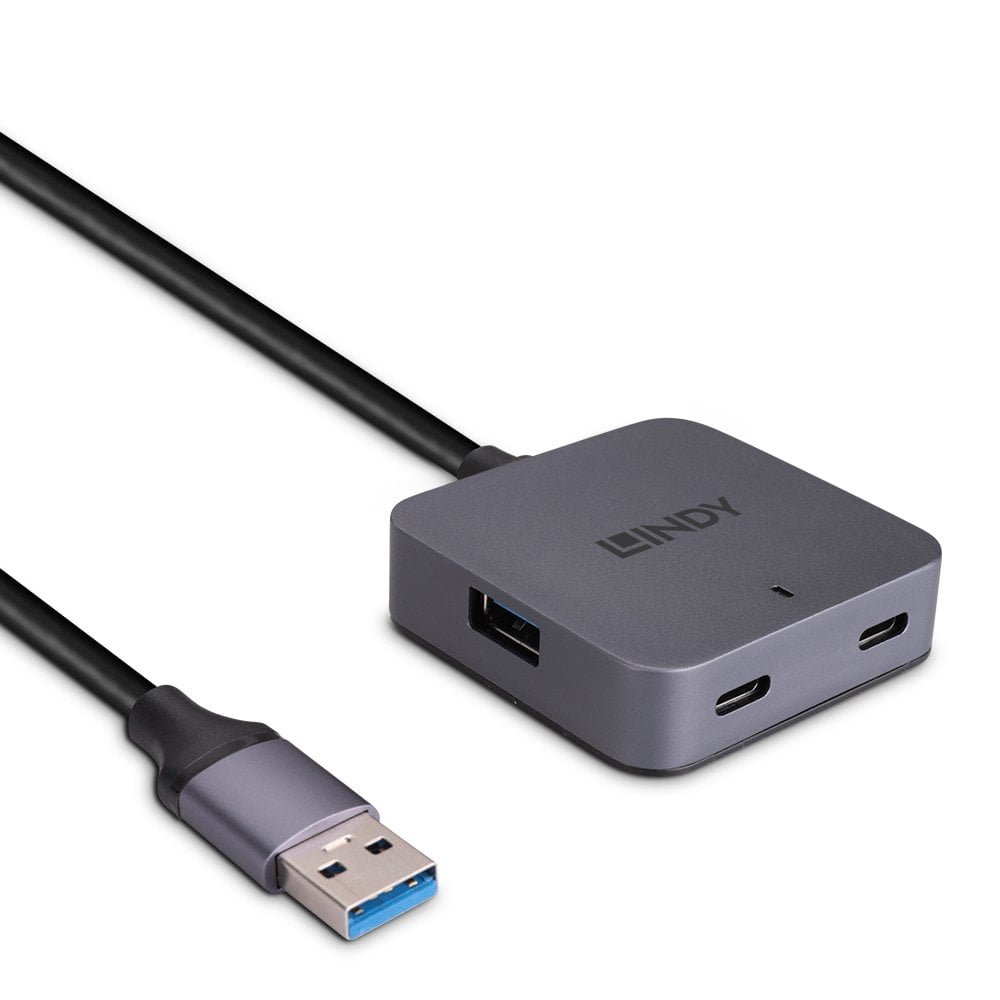 LINDY 5m USB 3.0 Hub 4 Ports