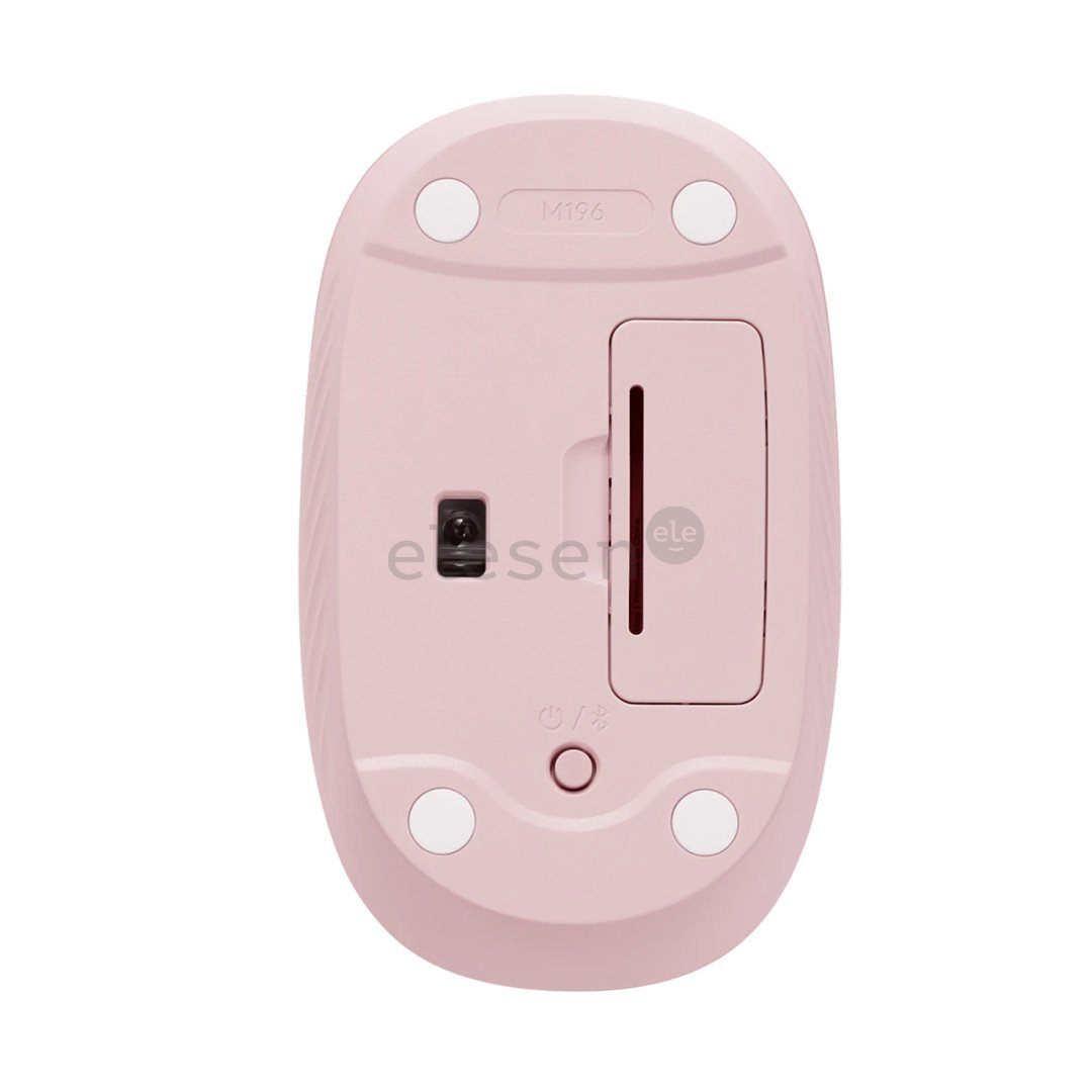 LOGITECH M196 Bluetooth Mouse - Rose
