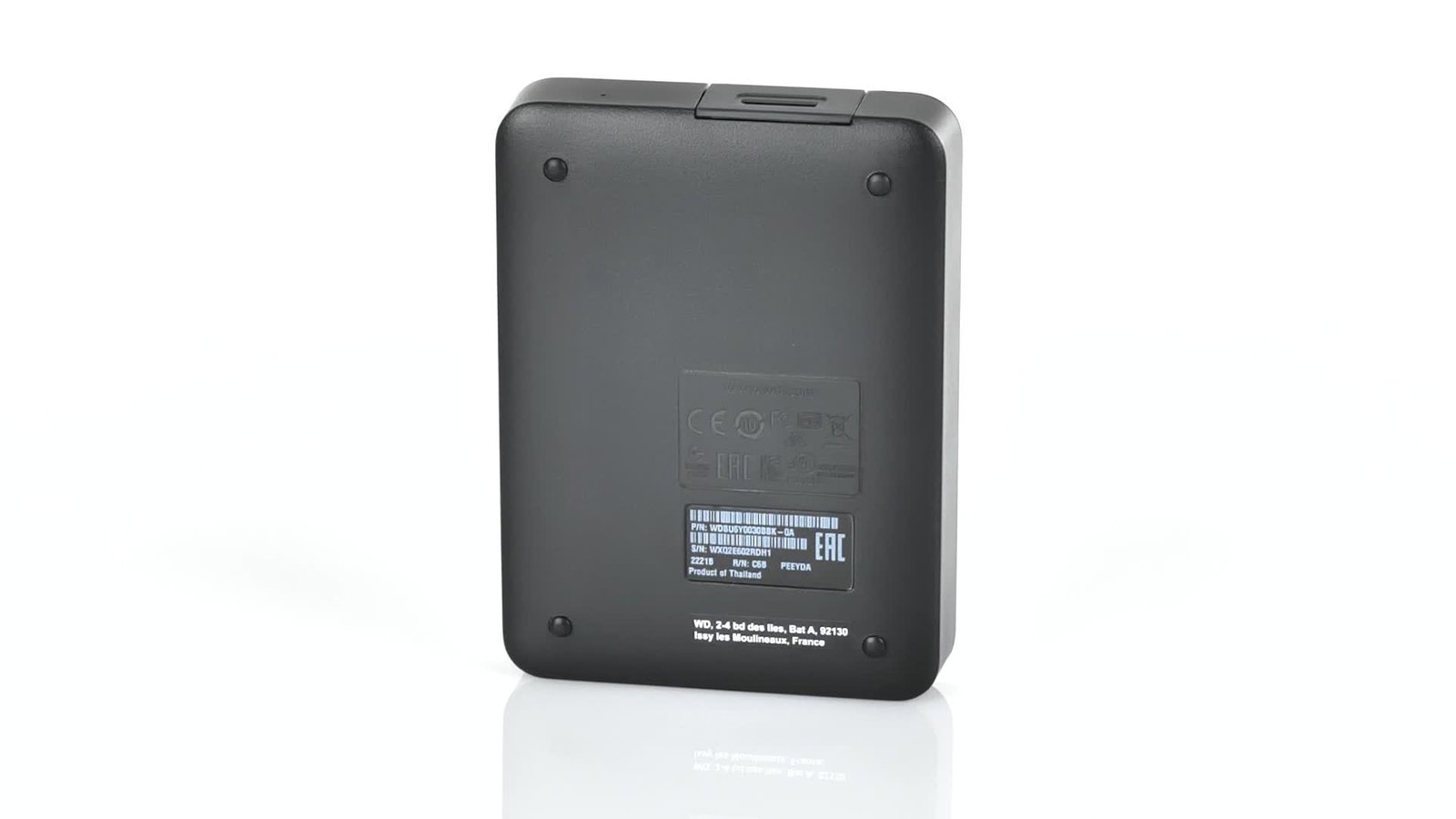 WESTERN DIGITAL WD Elements 4To HDD USB3.0 Portable 2.5p RTL extern black