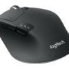 LOGITECH M720 Triathlon Mouse right-handed optical 7 buttons wireless Bluetooth 2.4 GHz USB wireless receiver