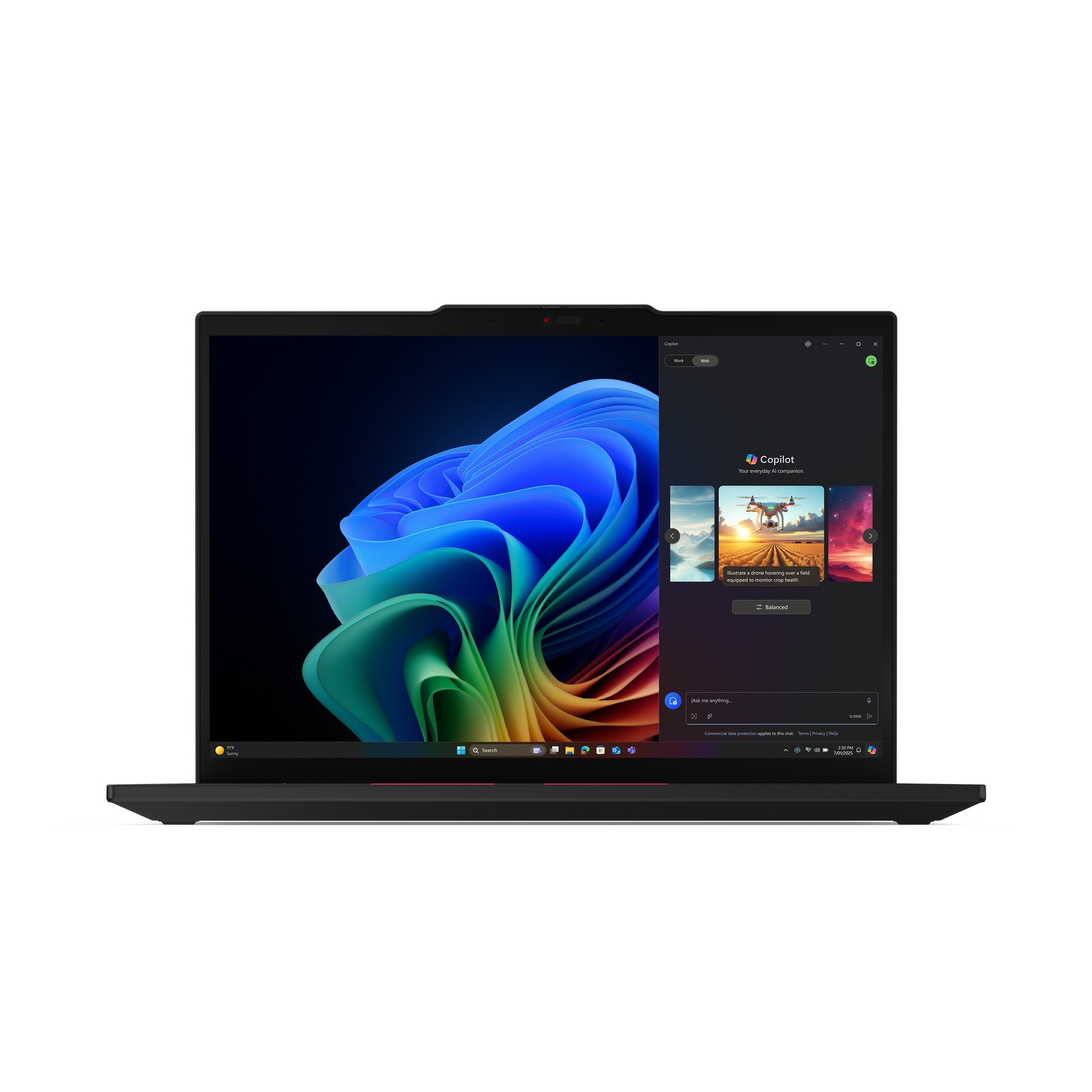 LENOVO ThinkPad T14 G6 AMD Ryzen AI 5 PRO 340 14p WUXGA 32Go 1To SSD M.2 2280 PCIe AMD Radeon 840M W11P 3YR Carryin – Image 2