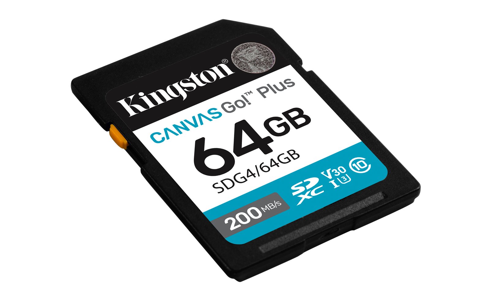 KINGSTON 64Go SDXC Canvas Go Plus Gen4 200Mo/s C10 UHS-I U3 V30 – Image 2