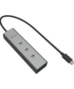I-TEC USB-C Charging Metal HUB 5port with USB-C video 8K 1xUSB-C video/Data 1xUSB-C PD/Data 1xUSB-C 3.2 Gen1 2xUSB-C 3.2 Gen2 PD85W