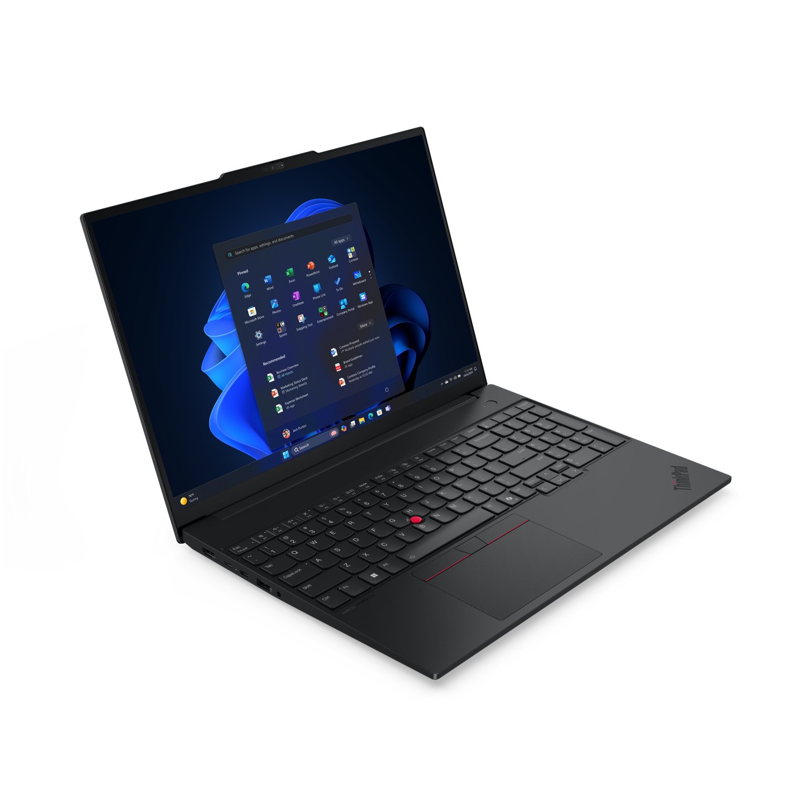 LENOVO ThinkPad E16 G3 AMD Ryzen 7 250 16p WUXGA 16Go 512Go SSD M.2 2242 PCIe AMD Radeon 780M W11P 1YR Premier NBD – Image 3