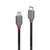 LINDY Câble USB 2.0 Type C vers Micro-B Anthra Line 2m