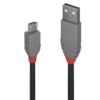 LINDY Câble USB 2.0 type A vers Micro-B Anthra Line 0.2m