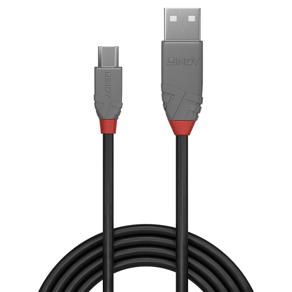 LINDY Câble USB 2.0 type A vers Micro-B Anthra Line 0.2m – Image 2