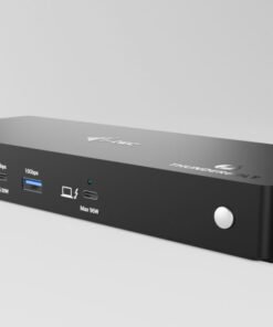 Alternative view of I-TEC Thunderbolt4 3xDisplay DS 2xHDMI 1xTB3 1x2.5GLAN 1xUSB-C Gen2 2xUSB-A Gen2 2xUSB-A Gen1 SD+TF Cardreader 1x Audio/Mic PD 96W