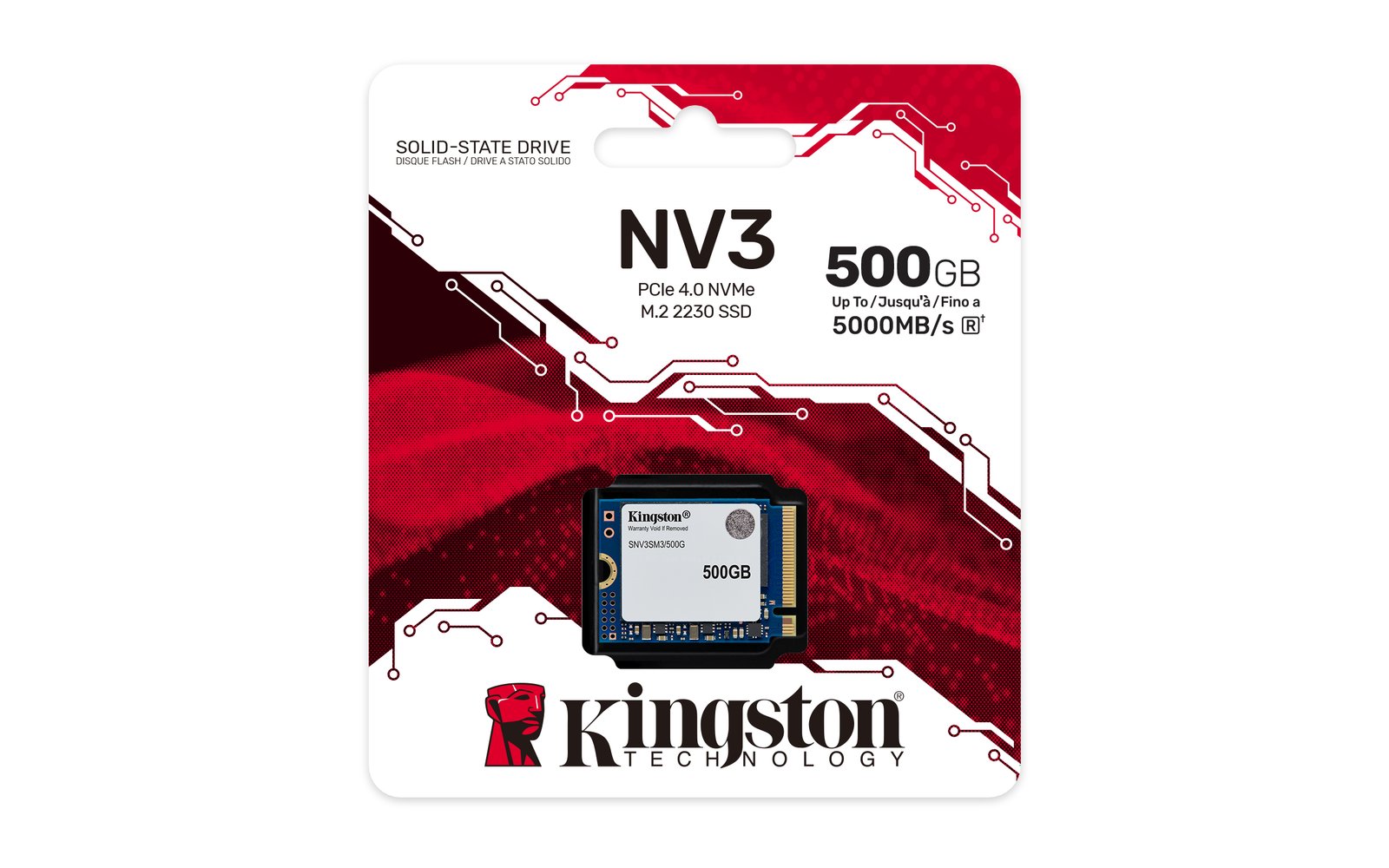 KINGSTON 500Go NV3 M.2 2230 PCIe 4.0 NVMe SSD – Image 3