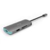 I-TEC USB C Metal Nano Docking Station 1xHDMI 4K 1xSD Cardreader 1xmicroSDCardreader 3xUSB 3.0 Port 1xUSB-C PD sans alimentation