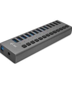 I-TEC USB 3.0 Charging HUB 13port port with external power adapter 60W 13xUSB charging port forTablets Notebooks Ultrabooks PC