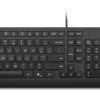 LENOVO Essential Wired Combo - Ensemble clavier et souris - USB - AZERTY - Français - noir - ThinkRed