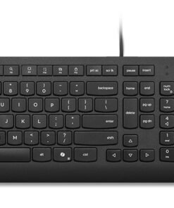 LENOVO Essential Wired Combo - Ensemble clavier et souris - USB - AZERTY - Français - noir - ThinkRed