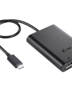 Alternative view of I-TEC USB-C Dual 4K/60Hz single 8K/30Hz DP Video Adapter 2x DP Port