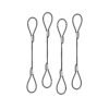LINDY Cable Adapter Tethers - Pack of 4