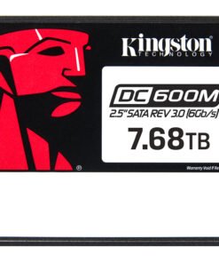 KINGSTON 7.68To DC600M 2.5p SATA3 mixed-use data center SSD for enterprise servers and NAS (VMWare Ready)