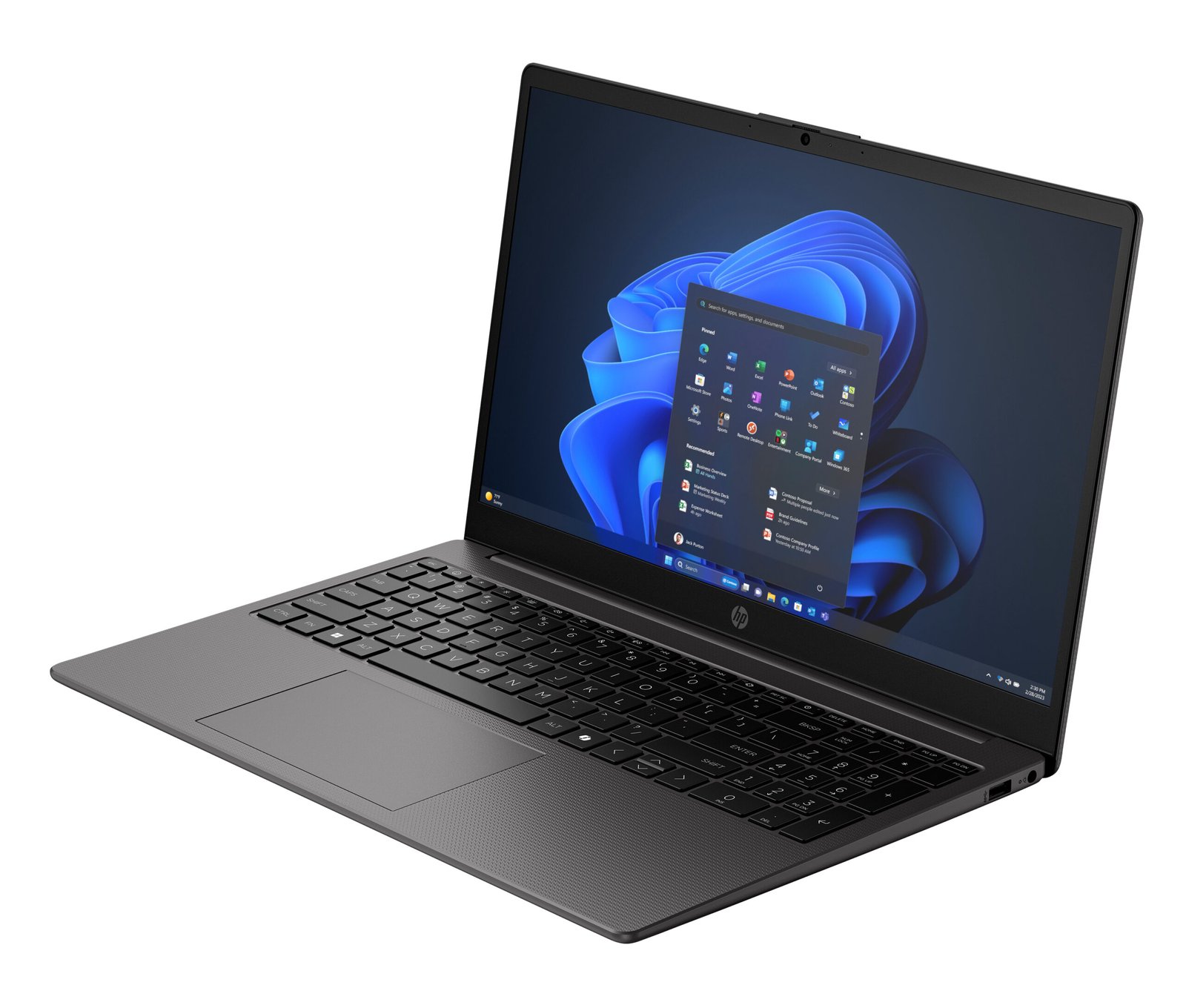 HP INC. HP 255R G10 AMD Ryzen 5 7535U 15.6p FHD 16Go DDR5 512Go SSD ax+BT 3C Batt UMA W11H PLS 1/1/0 ordinateur portable – Image 3