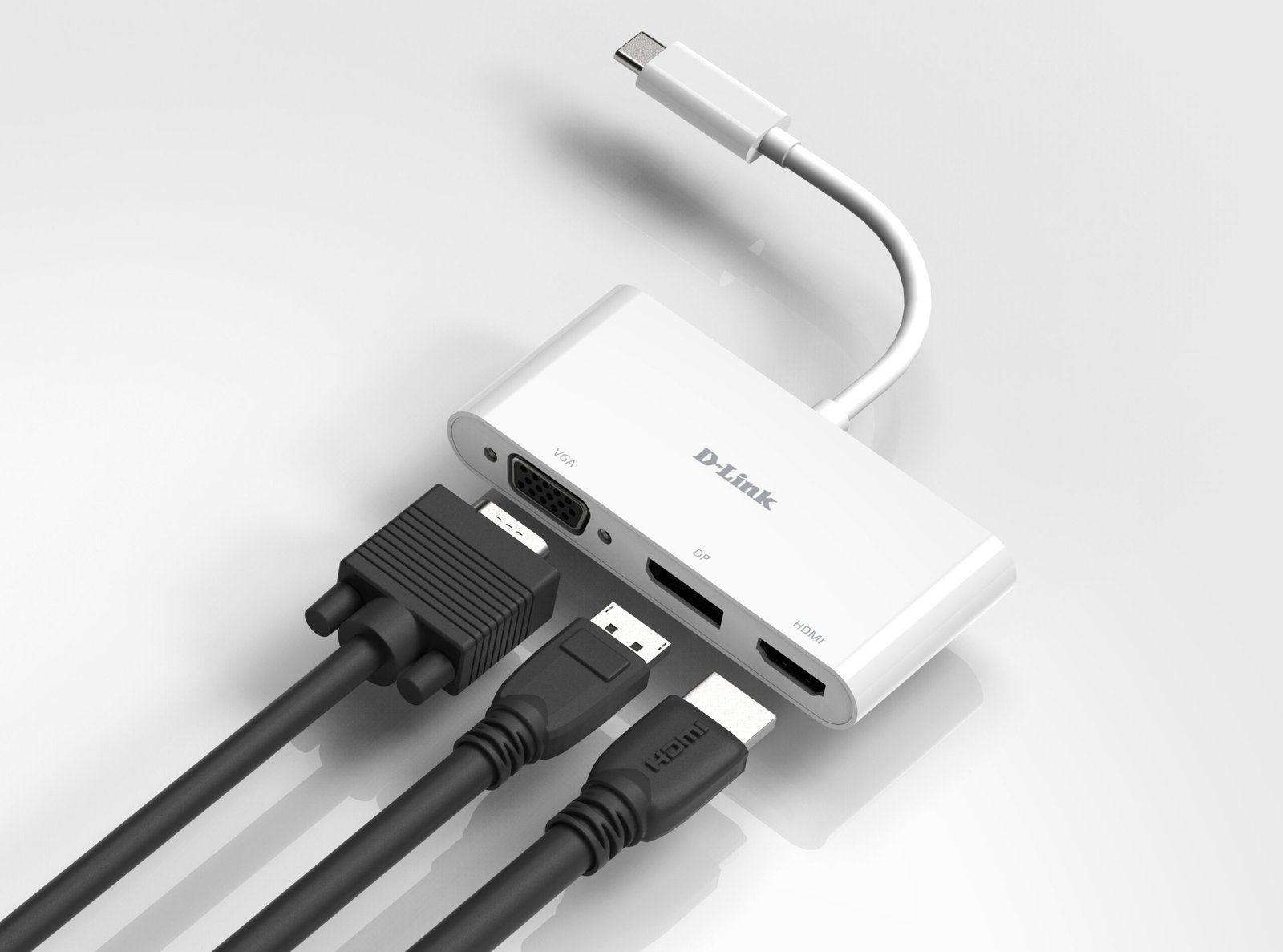 D-LINK USB-C 3-en-1 Adapter – Image 3