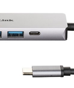 Alternative view of D-LINK USB-C 5-en-1 HDMI charging