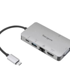 Alternative view of TARGUS USB-C Single Video 4K hdmi/VGA Dock 100W power pass through