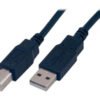 MCL-SAMAR MCL Cable USB 2.0 type A / B male - 3m Noir