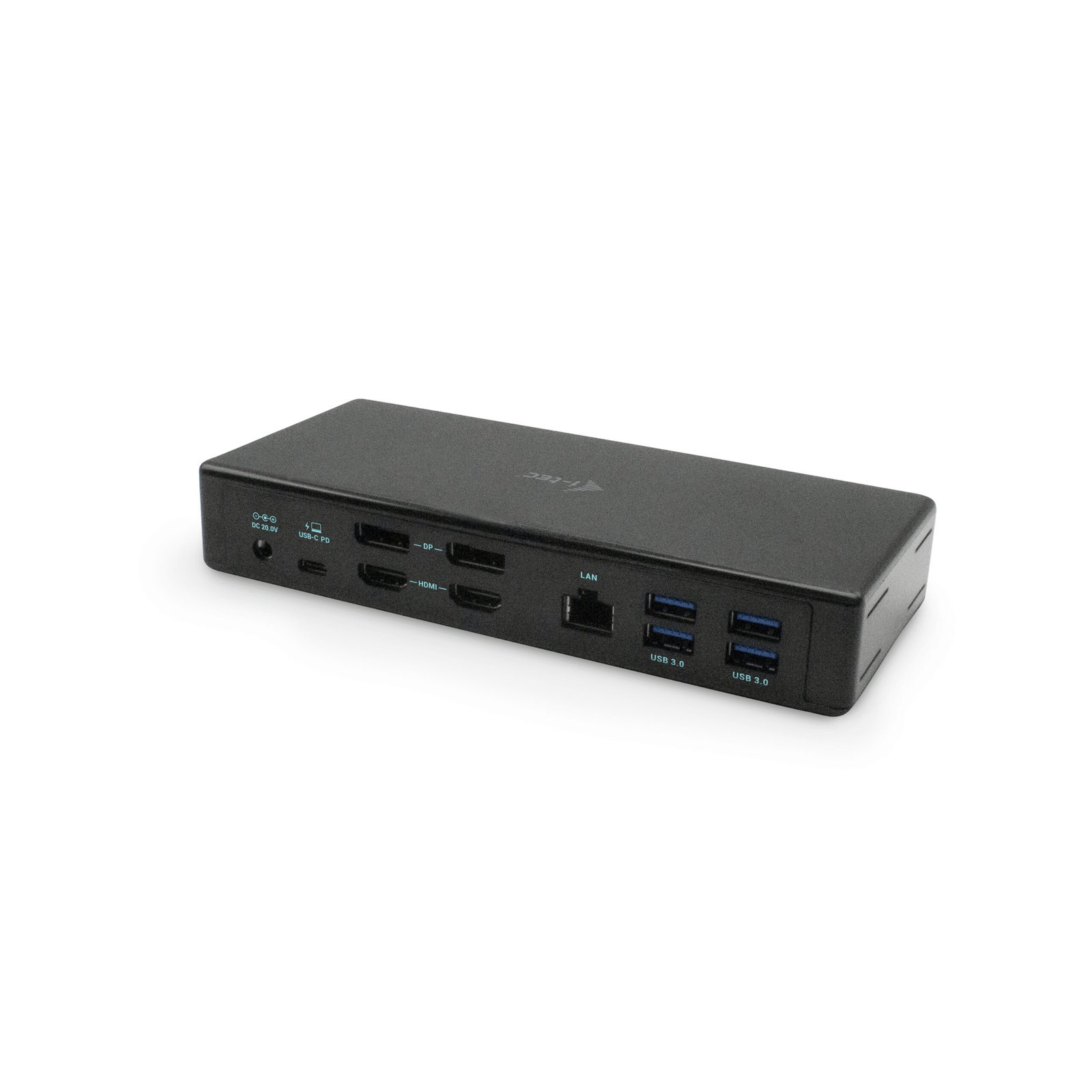 I-TEC USB-C Quattro Display Docking Station 2xDP 2xHDMI 1xGLAN 5xUSB 3.0 1xUSB-C-Data 1xAudio 1xMic 85W PD KL – Image 3