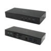 I-TEC USB-C Quattro Display Docking Station 2xDP 2xHDMI 1xGLAN 5xUSB 3.0 1xUSB-C-Data 1xAudio 1xMic 85W PD KL