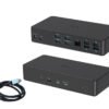 I-TEC USB 3.0 USB-C Thunderbolt 3 Professional Dual 4K Display Docking Station Generation 2 + Power Delivery 100W