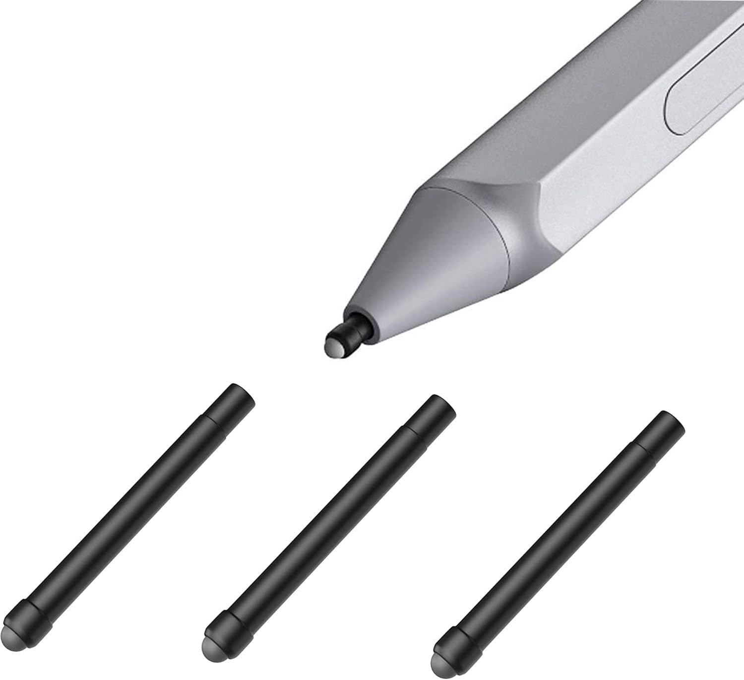 MICROSOFT Surface Pen - Stylet - 2 boutons - Bluetooth 4.0 - Pile AAAA - Surface Pro - Platine