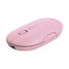 TRUST Souris sans fil PUCK Ultra-plate rechargeable - Rose