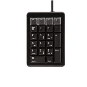 CHERRY KEYPAD G84-4700 Pavé numérique mécanique bas profil 21 touches USB noir Layout Qwerty US