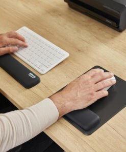 FELLOWES Repose-poignets clavier compact Breyta Noir – Image 3
