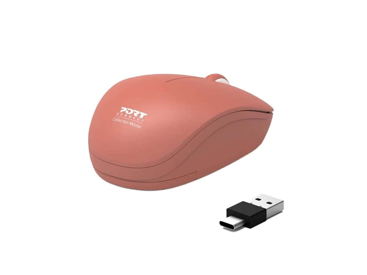 PORT DESIGNS Mouse Collection Wireless Terracota – Image 2