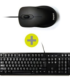 PORT DESIGNS pack keyboard + mouse BUDGET - WIRED - FR – Image 4